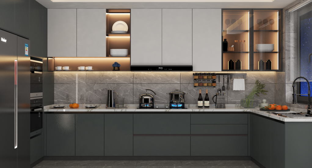 Lighting makes you fall in love with cooking.